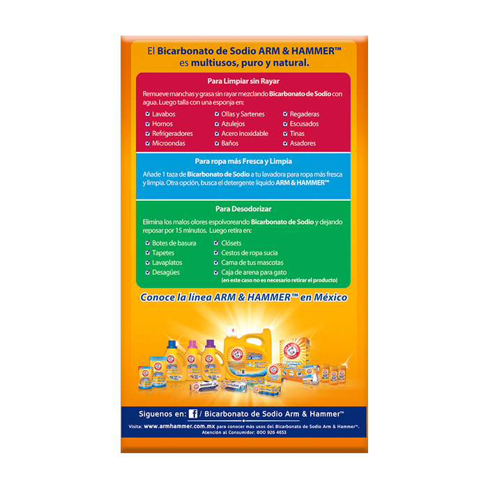 Con Arm & Hammer cuidar tu hogar es más sencillo