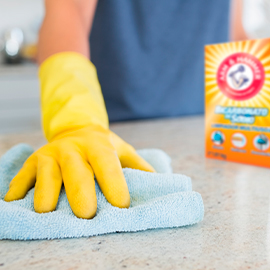 La diferencia de un hogar limpio está en Arm & Hammer