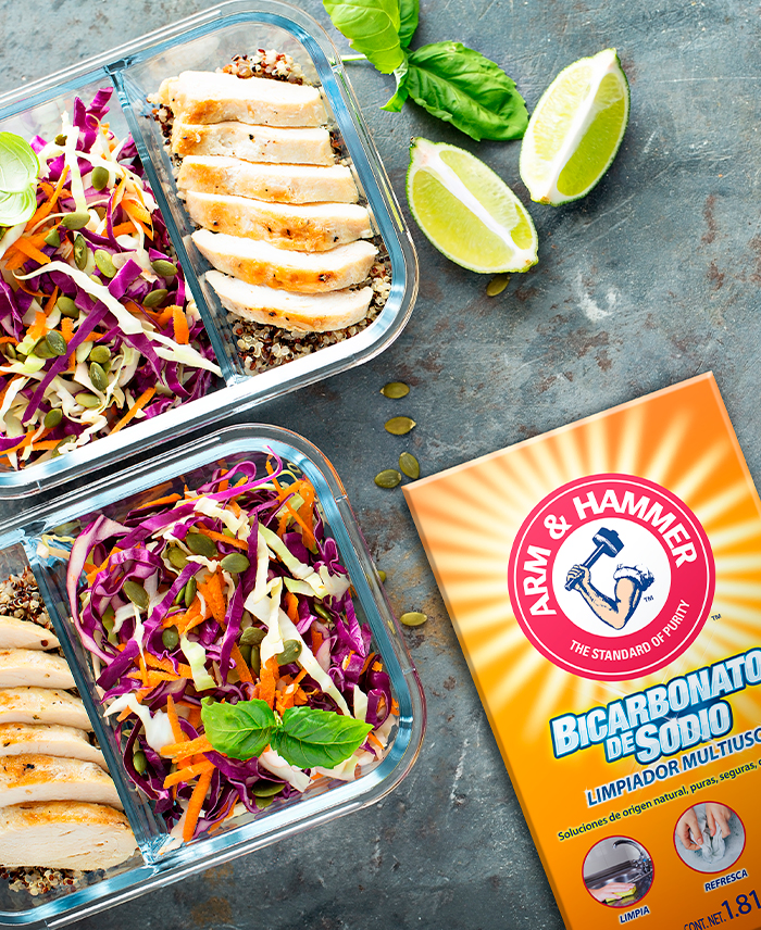 No más comida pegada en tus recipientes 